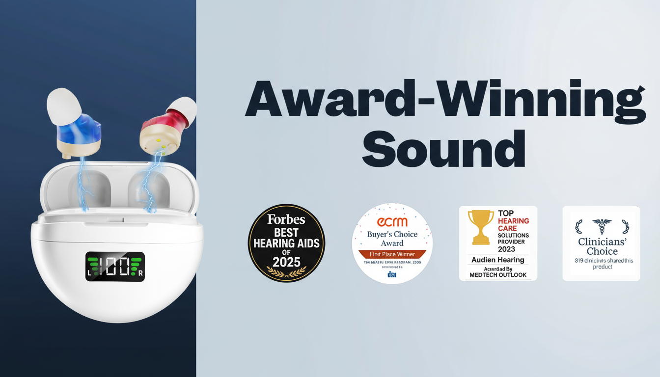 🔥 BioHarbor® CIC Hearing Aids – 100% Invisible, 200% Clearer Hearing 👂