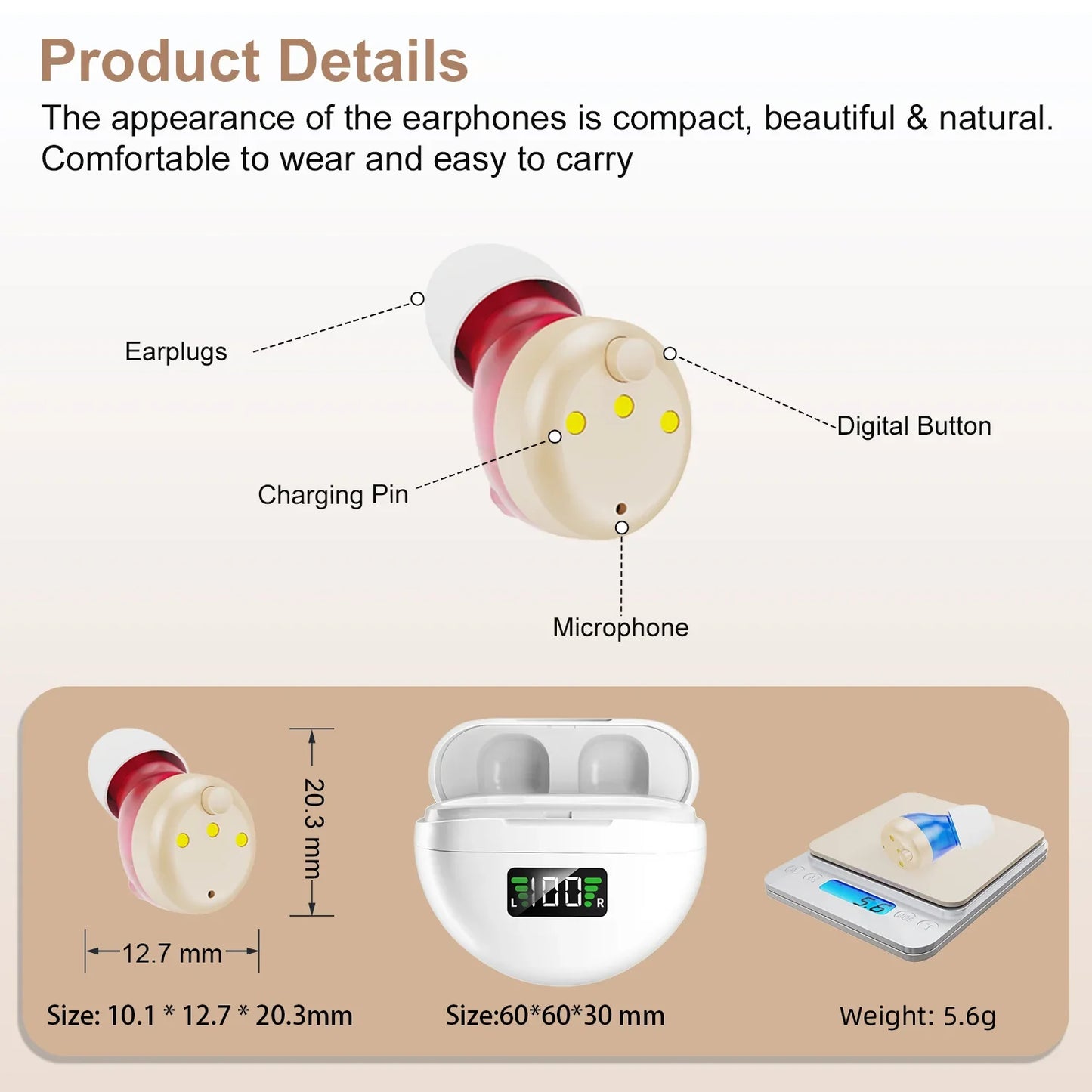 🔥 BioHarbor® CIC Hearing Aids – 100% Invisible, 200% Clearer Hearing 👂
