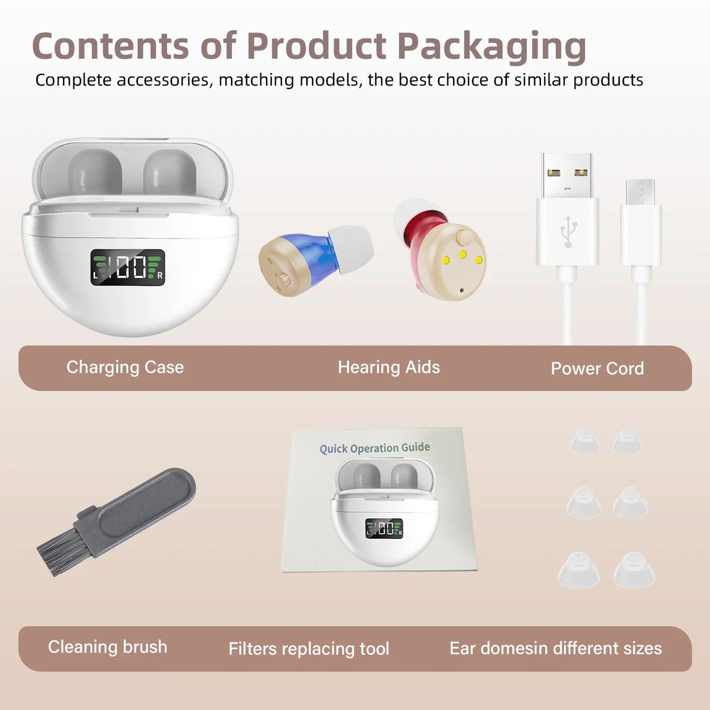 🔥 BioHarbor® CIC Hearing Aids – 100% Invisible, 200% Clearer Hearing 👂